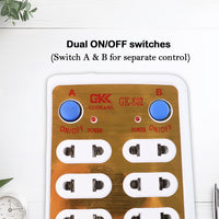 7422 Extension Board 220v 10 Way Extension Board