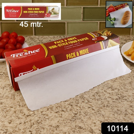 Freshee Pack  Move Non-stick Food Paper 40 Meter + 5 Meter Free (Total 45 Meter)