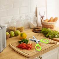 Premium 5 Blade Multipurpose Herb Scissors (1 Pc)