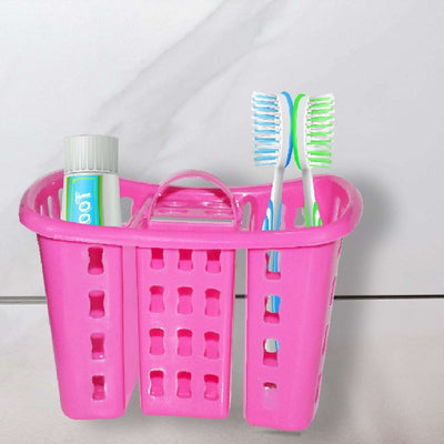 Toothbrush Toothpaste Bathroom Organizer Stand 4-in-1 Holder - second image