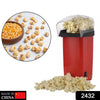 Electric Hot Air Popcorn Maker - Oil-Free Popper Machine