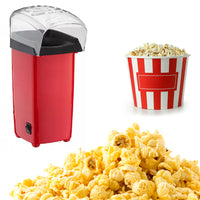 Electric Hot Air Popcorn Maker - Oil-Free Popper Machine