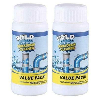 Powerful Sink And Drain Cleaner Portable Powder Cleaning Tool Super Clog Remover Chemical Powder Agent For Kitchen Toilet Pipe Dredging (110 Gm) - second image