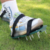 Lawn Aerator Sandals Garden Grass Aerator Spiked Sandals Green Studded Shoes For Yard Patio Garden Excavation
