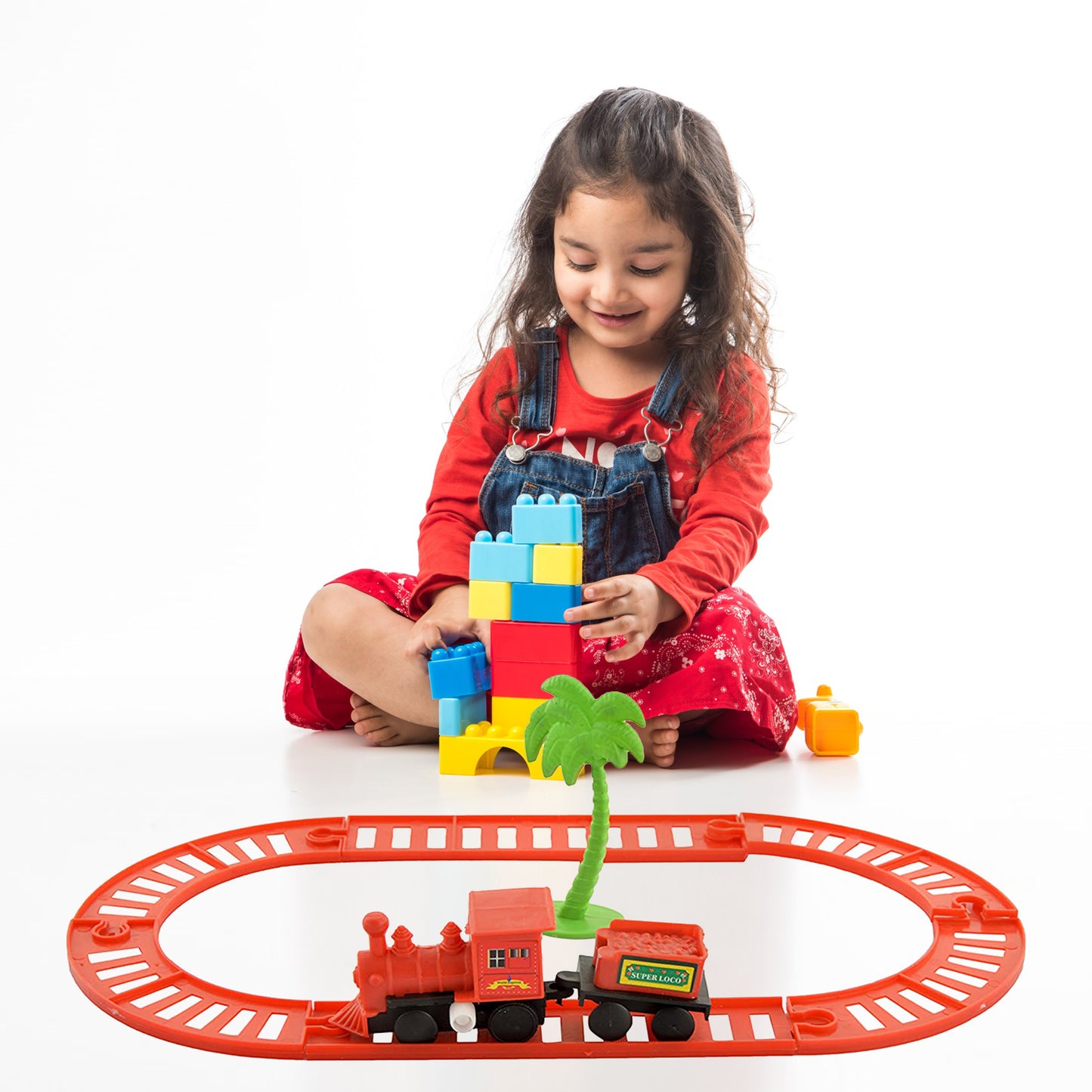 World Express Mini Train Play Set For Kids - LootFaat