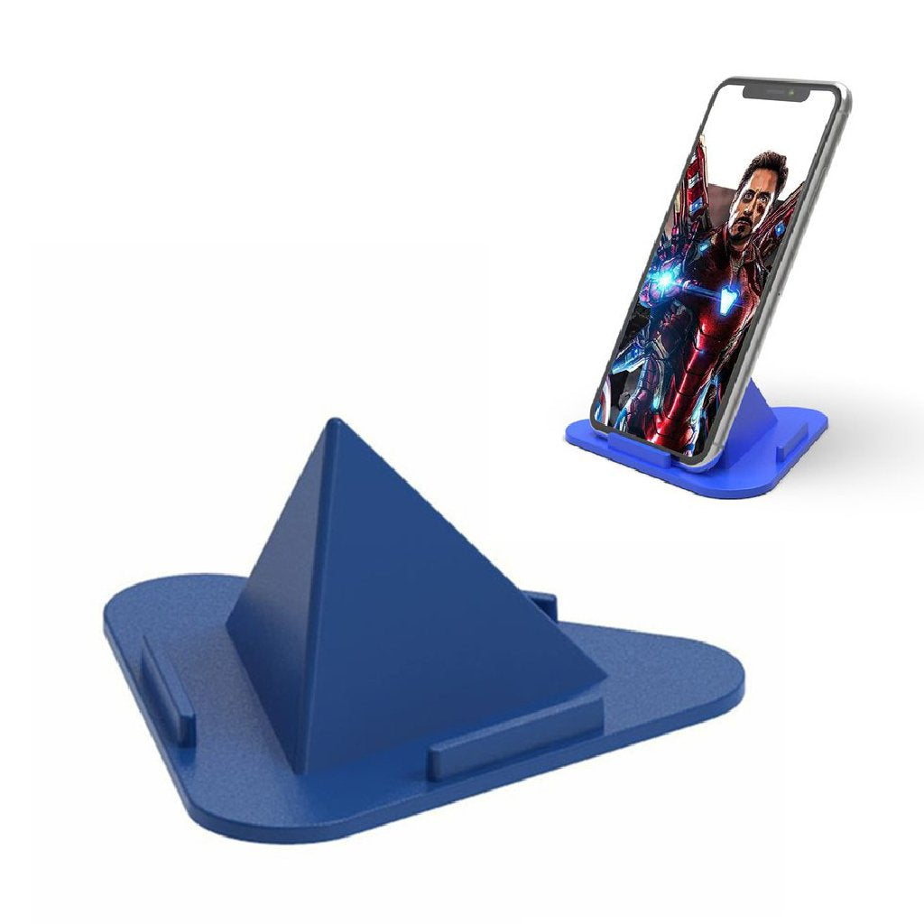 Universal Portable Three-sided Pyramid Shape Mobile Holder Stand - LootFaat