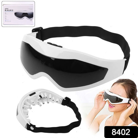 Rechargeable Electric Eye Massager with Heat & Adjustable Band