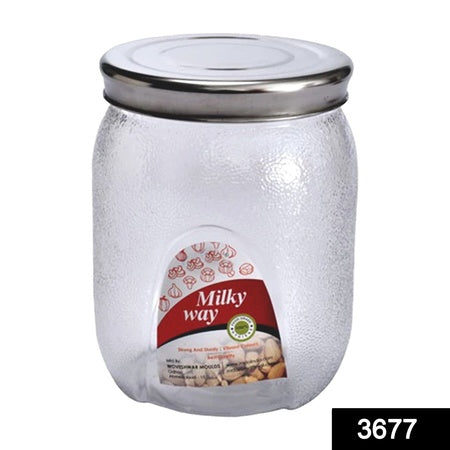 Mason Jar With Airtight Lids (2000 Ml) - LootFaat