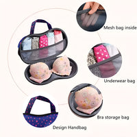 Premium Hard-shell Bra  Lingerie Storage Travel Case (1 Pc)