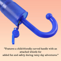 6247 Umbrella With Handle And Lightweight Safety Round Plastic Cap