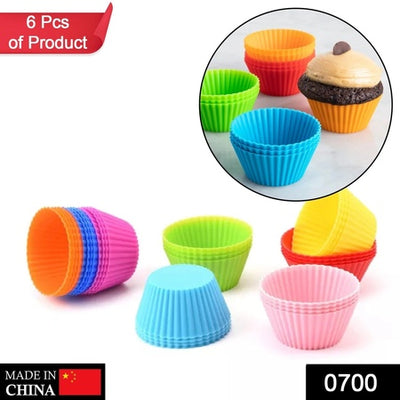 Silicone Cupcake Baking Mold - Fondant, Chocolate, Candy, Soap - second image