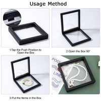Transparent Jewellery Display Box (11x11 Cm  1 Pc)
