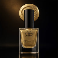 Og Beauty Premium Canvas Gold Metallica Nail Polish (1 Pc  10 Ml)