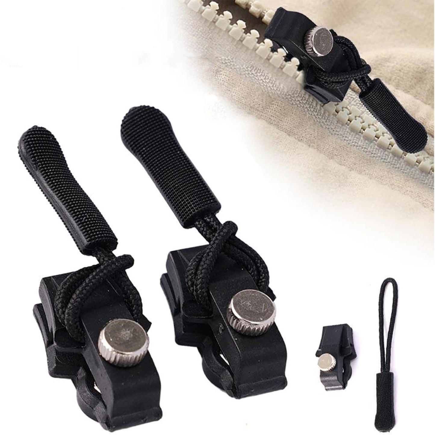Portable Universal Detachable Zipper Slider (1 Pc  Medium) - LootFaat