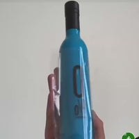 Pocket Folding Wine Bottle Umbrella
