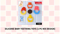 Silicone Baby Teething Toys (1 Pc Mix Design) by@Outfy