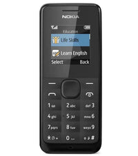 Nokia 105 Single SIM Keypad Phone Preowned