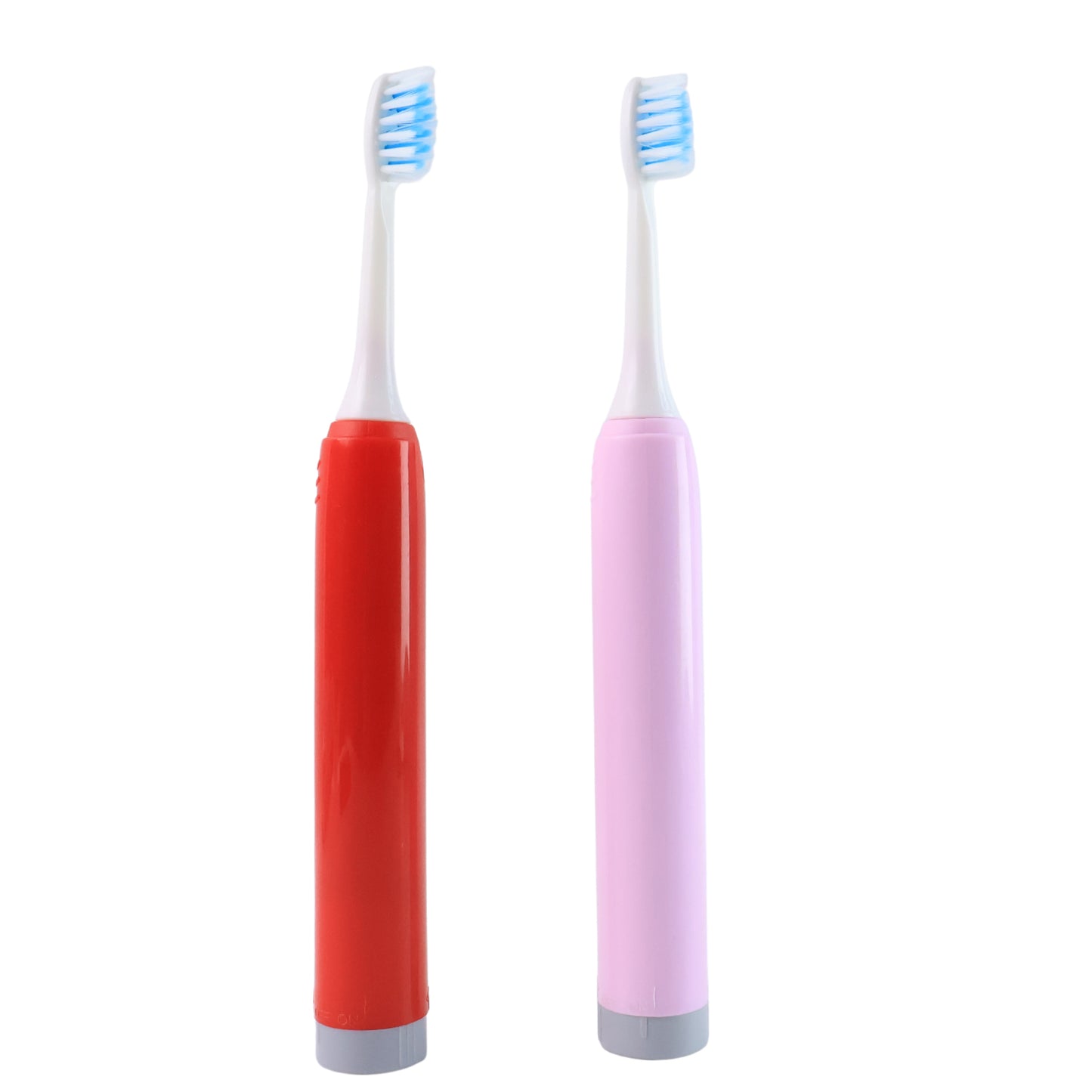 Battery-Operated Electric Toothbrush with Replaceable Soft Head