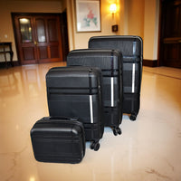 Mix Color 4-Piece Hardshell Luggage Set with Spinner Wheels