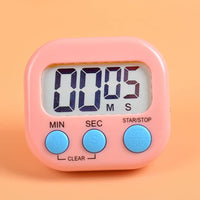 Digital Kitchen Timer Clear Big Digits 0-99 Min For Cooking Office Clock - LootFaat