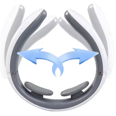 Electric Neck & Back Pulse Massager with Heat - Mix Design - second image