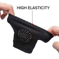 Black Wool Knit Toddler Leg Warmers - Knee Protection