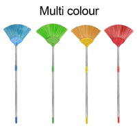 Broom With Long Stainless Steel Rod And Extendable Cobweb Cleaner Stick - LootFaat