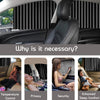 Car Window Curtains - Sun Shade Heat Protection - 4 Pcs Set