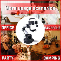 Adjustable Long-arm Suction Cup Car Phone Holder (1 Pc)