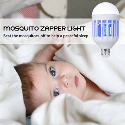 12w  15w  Mosquito Killer Lamp E27 Summer Moths Flying Insects Led Zapper Mosquito Killer Lamp Light Bulb Household - second image