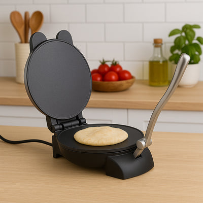 Orbit Roti & Khakra Maker - 1000W Stainless Steel Flatbread Maker