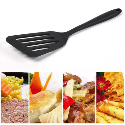 Silicone Turner - Heat Resistant Non-Stick Kitchen Spatula