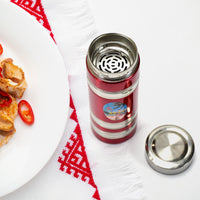 Mini Stainless Steel Water Bottle Bottle 380ml For School   Home Use - LootFaat
