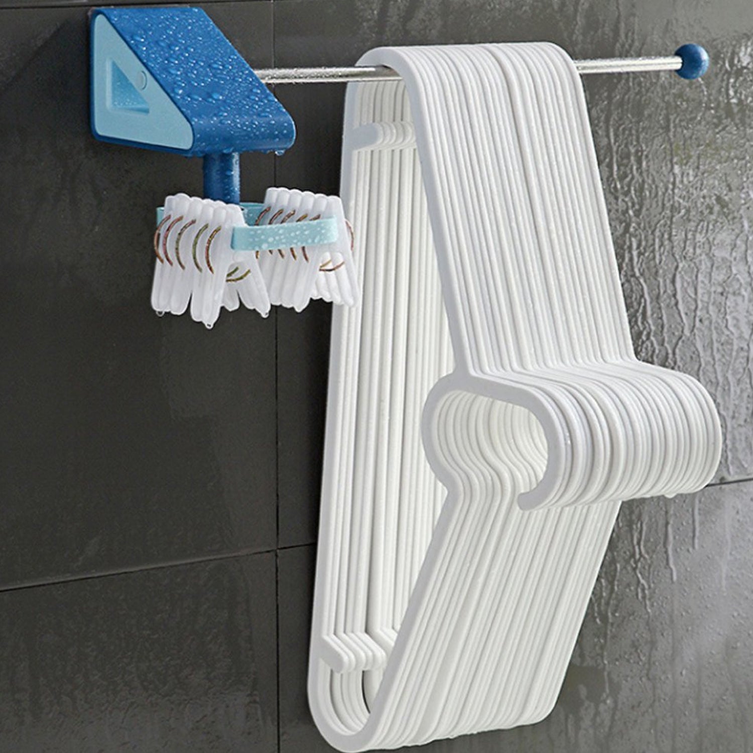 Kitchen Utensil Holder Hooks Self Adhesive Utensil Hangers Racks Hooks. - LootFaat
