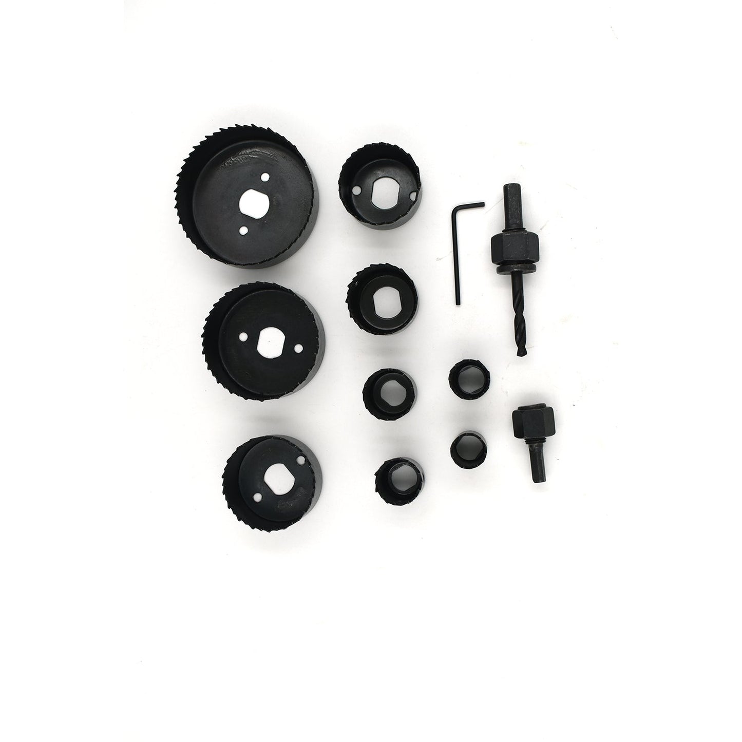 12 Pcs 19-64mm Hole Saw Kit - LootFaat
