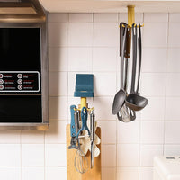 Rotating Wall Hook Hanger - 6 Claw, Self Adhesive, Heavy Duty