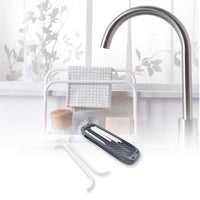 Storage Rack Kitchen Storage Holder Dish Towel Holder Dishcloth Rack Organizer Pool Dishcloth Drying Rack Sink Rag Holder Towel (1 Pc) - LootFaat