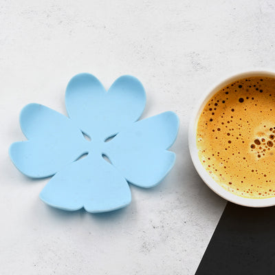 Heat Resistant Coasters For Type Of Glasses Mugs Coffee Coaster With Durable Plastic Material For Glass  Cup Kitchendining Table Beautiful Plastic Coasters Coffee Mugs Glasses (6 Pc Set)