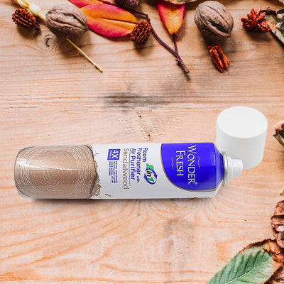 Sandalwood Air Freshener Spray - Long Lasting Home & Office Fragrance (125g) - second image