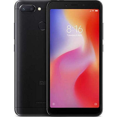 Redmi 6 64GB, 4GB Ram Black Refurbished