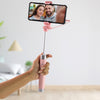 Wired Selfie Stick With Rearview Mirror  Built-in Shutter Button (1 Pc)