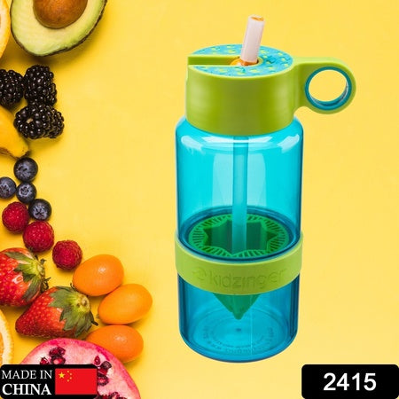 Sports Duo Citrus Kid Zinger Juice Water Bottle With Juice Maker Infuser Bottle (630ml) - LootFaat