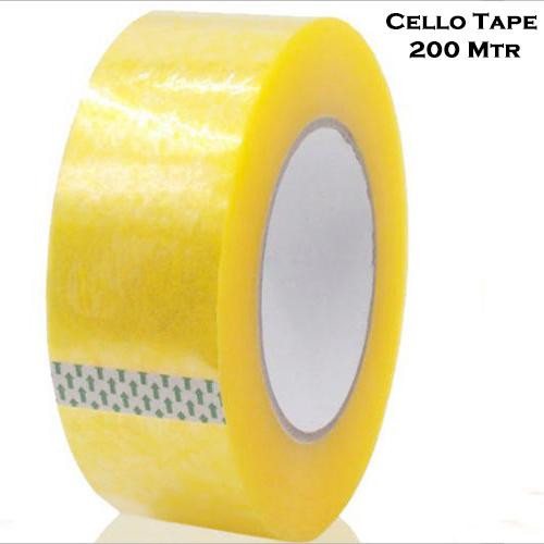 Self Adhesive Transparent Packing Tape- 200 Metres - LootFaat