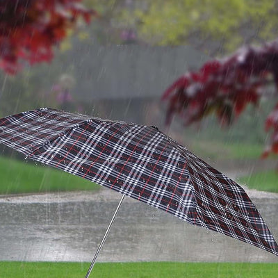 3-fold Sun  Rain Protective Solid Foldable Umbrella (1 Pc) - second image
