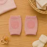 Pink Toddler Wool Knit Leg Warmer (Knee Guard)