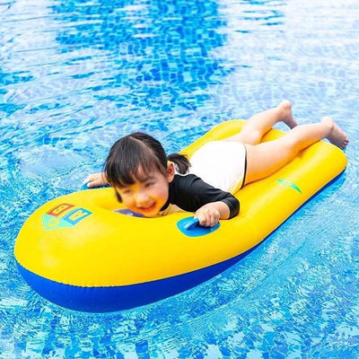 Inflatable Surfboard For Kids Inflatable Bodyboard For Children With Handles Portable Surfboard For Children Outdoor Pool Beach Floating Mat Pad Water Fun - second image
