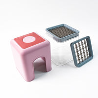 Apex Heavy Duty Potato Chipser  Vegetable Chopper With Dual Blade Set