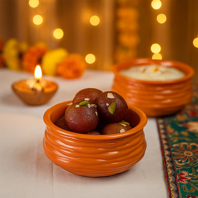 Classic Terracotta-style Handi Bowl (1 Pc) - second image