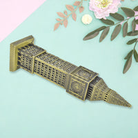 Big Ben London Clock Tower Miniature Metal Statue - Elegant Home Decor And Perfect Gifting Option - LootFaat