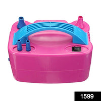 Portable Dual Nozzle Electric Balloon Blower Pump Inflator - LootFaat